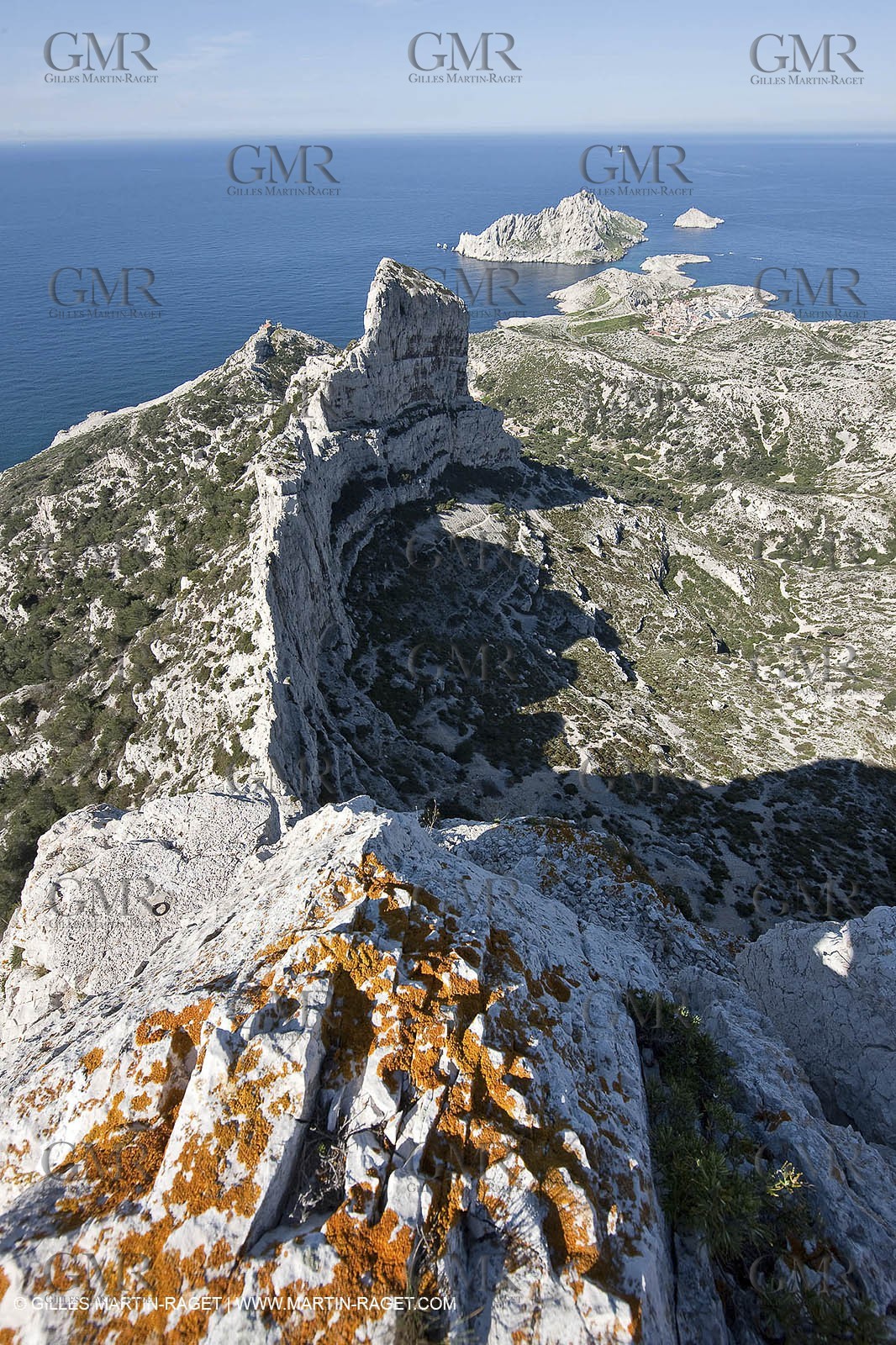 18 04 2009 - Marseille (FRA, 13) - Les Calanques - frop Rocher St Michel summit