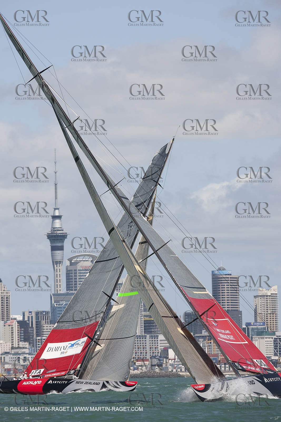 06 02 2009 - Auckland (NZL) -  Louis Vuitton Pacific Series -  Racing Day 6 - Round Robin 2