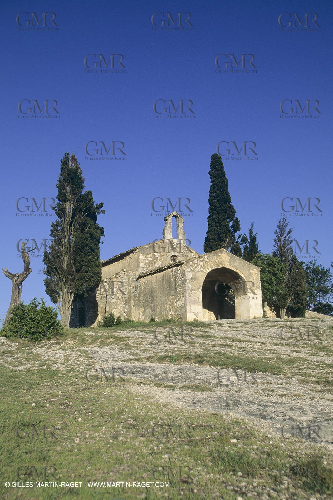 France, Provence, paysage des Alpilles, Alpilles landscapes, Eygalières, Saint Sixte