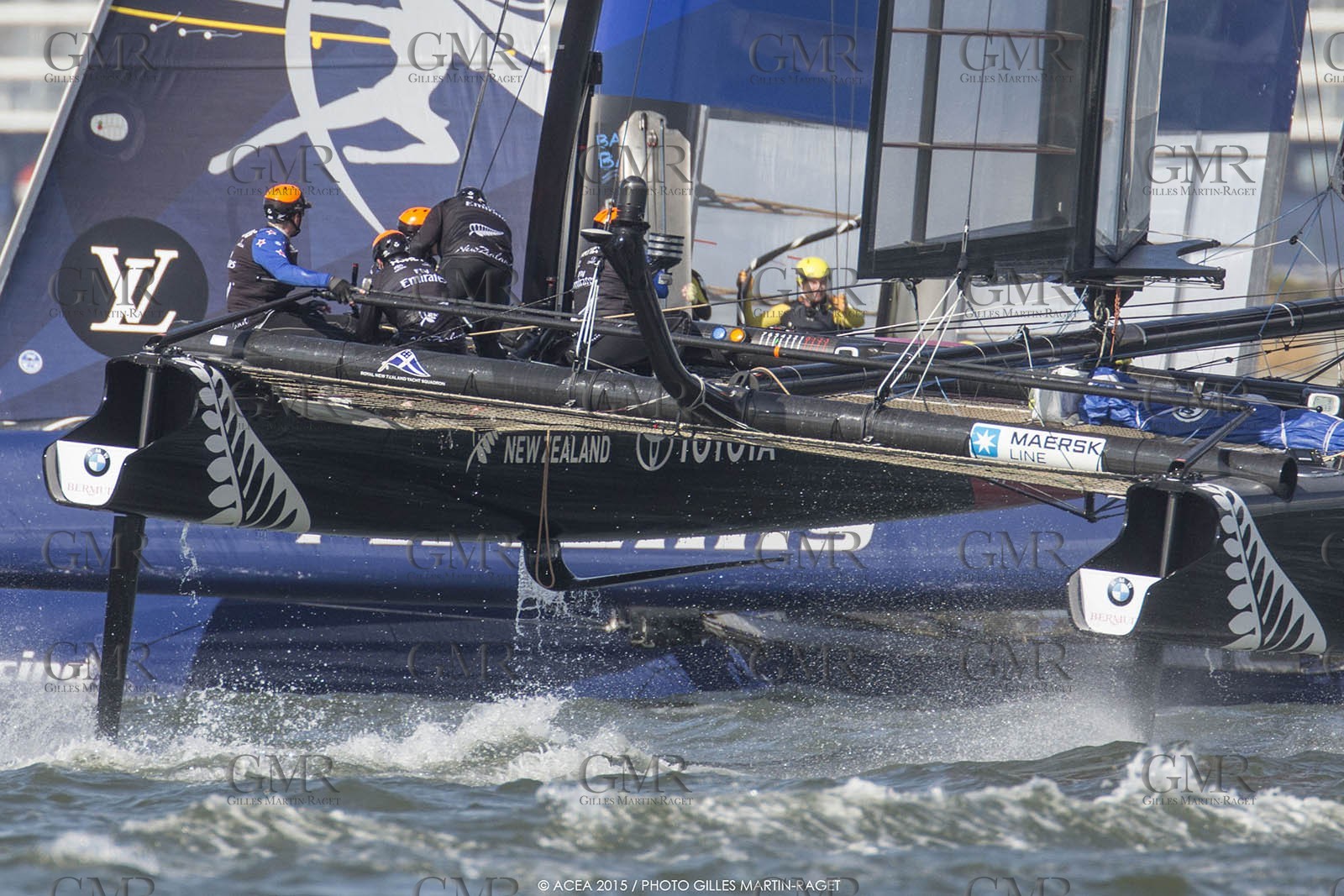 29 08 2015, Göthenburg, (SWE), 35th America's Cup, Louis Vuitton America's Cup World Series Göthenburg 2015, Race Day 1