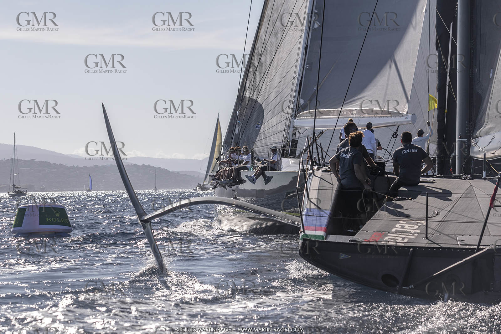 02 10 2022, Saint-Tropez (FRA,83), Voiles de Saint-Tropez 2022,  semaine des maxis, Race 1