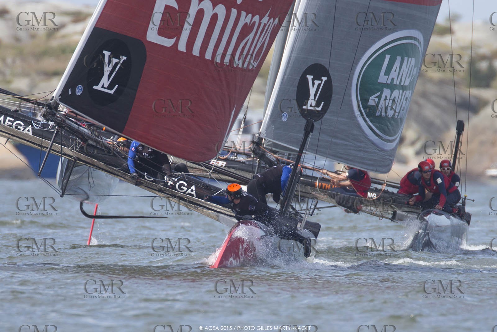 30 08 2015, Göthenburg, (SWE), 35th America's Cup, Louis Vuitton America's Cup World Series Göthenburg 2015, Race Day 2