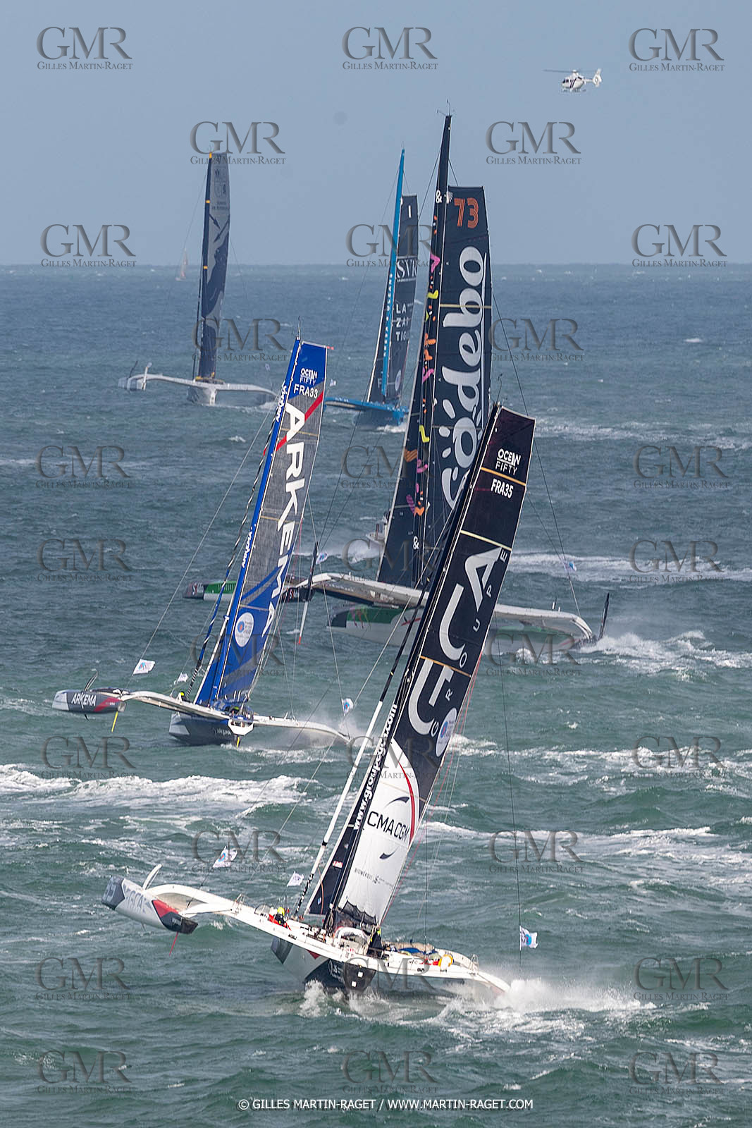 07 11 2021, Le Havre (FRA), Départ Transat Jacques Vabre 2021