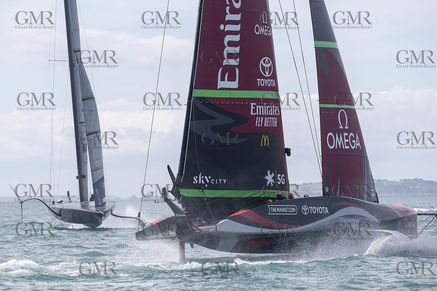 08 12 2020 - Auckland (NZL) - 36th America's Cup - Practice Sessions - Day 1