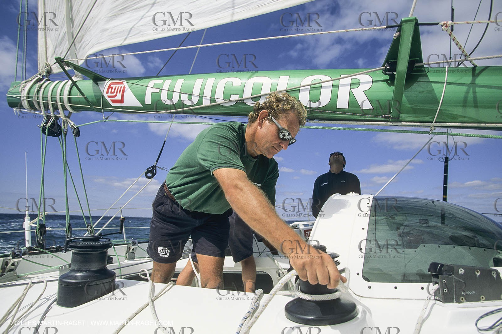 Yacht Racing, Multihull, ORMA 60, Loick Peyron, Fujicolor