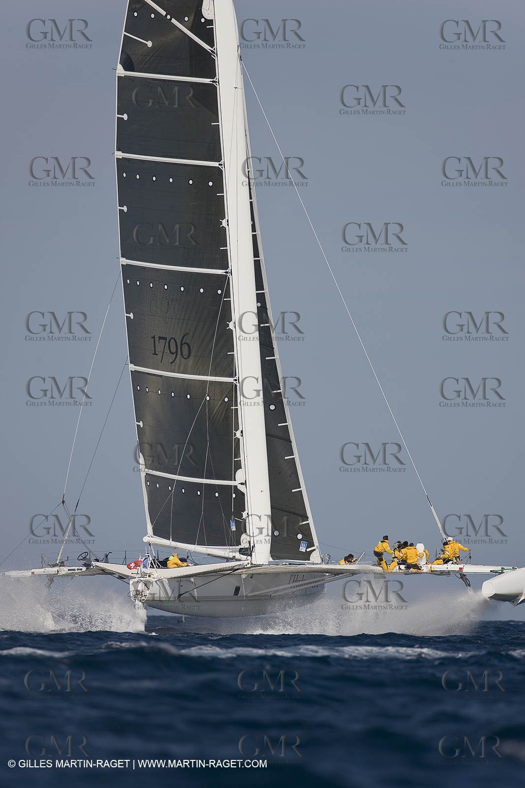 14 06 2008 - Toulon-Hyères (FRA,83) - 50 knots record attempt trials by l'Hydroptère