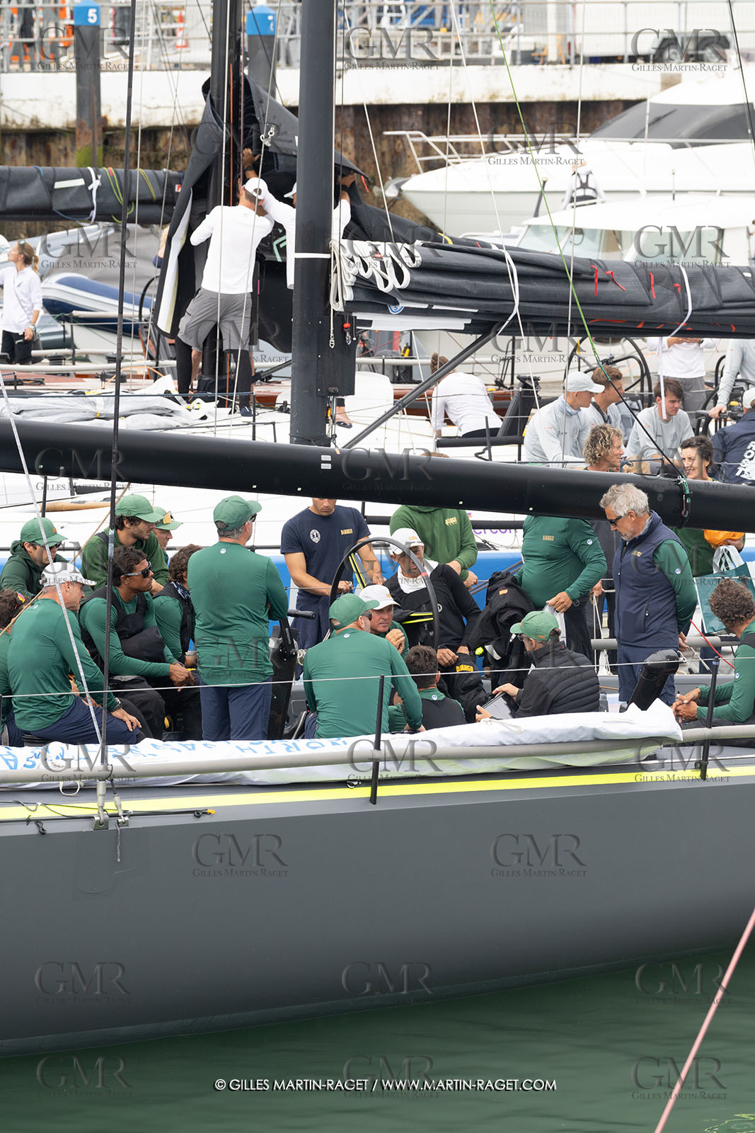 19 07 2025, Cowes (UK, IOW), Admiral's Cup 2025, Channel Race Start