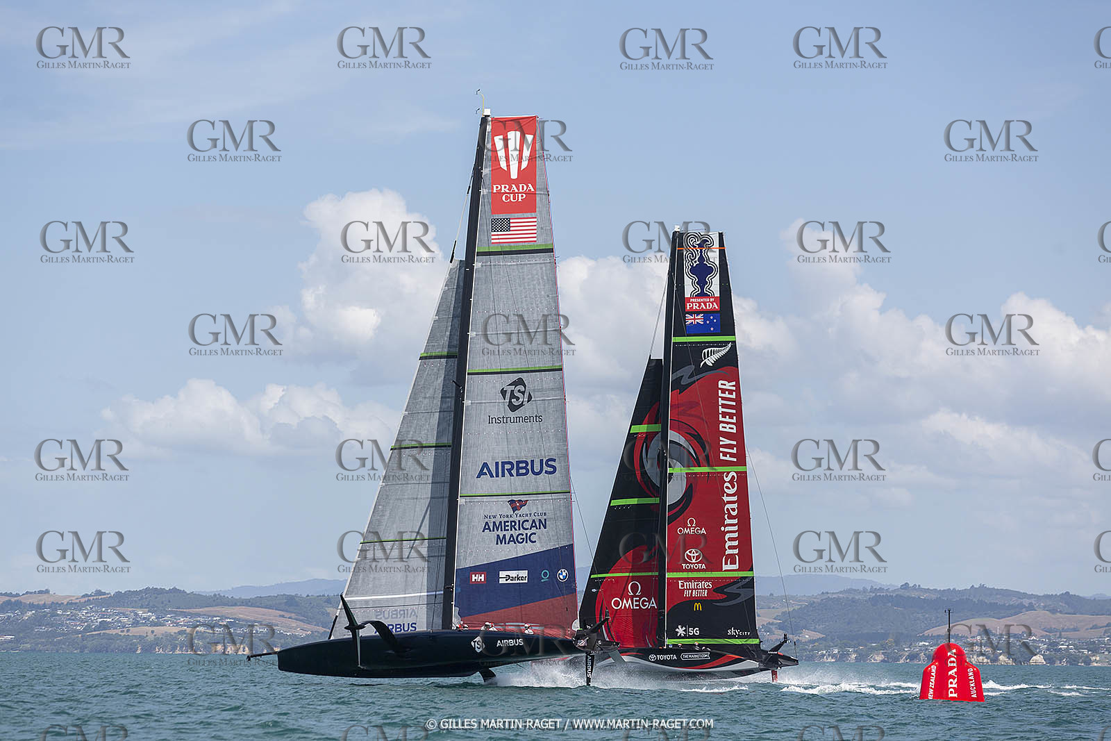 12 01 2021, Auckland (NZL), 36th America's Cup, Practice Racing