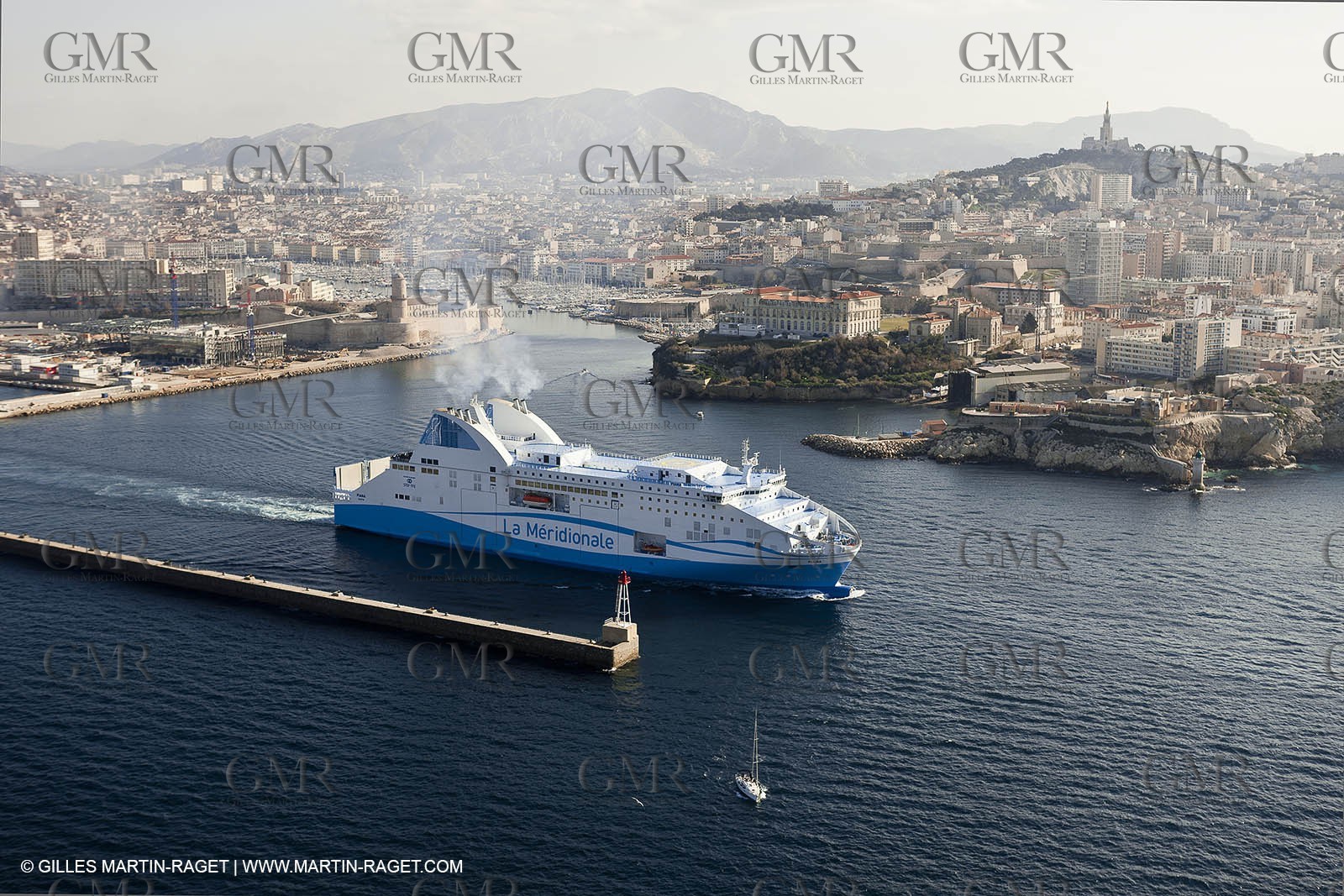 14 01 2012 - Marseille (FRA,13) - La Meridionale shipping company - the Piana off Marseille and the Calanques