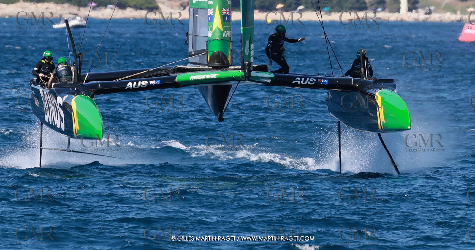 10 09 2025, Saint-Tropez,(FRA), Rockwool SailGP France Saint-Tropez, Race Day 1