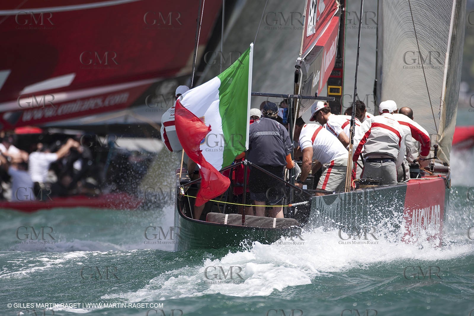 31 01 2009 - Auckland (NZL) -  Louis Vuitton Pacific Series -  Racing Day 2