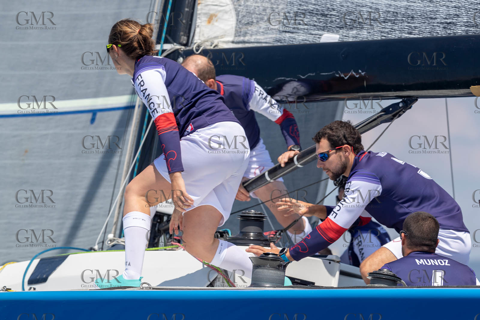 07 06 2021, Marseille (FRA,13), SSL Team France, Entraînement à bord de Tonerre de Glenn