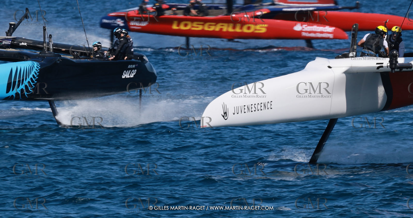 10 09 2025, Saint-Tropez,(FRA), Rockwool SailGP France Saint-Tropez, Race Day 1