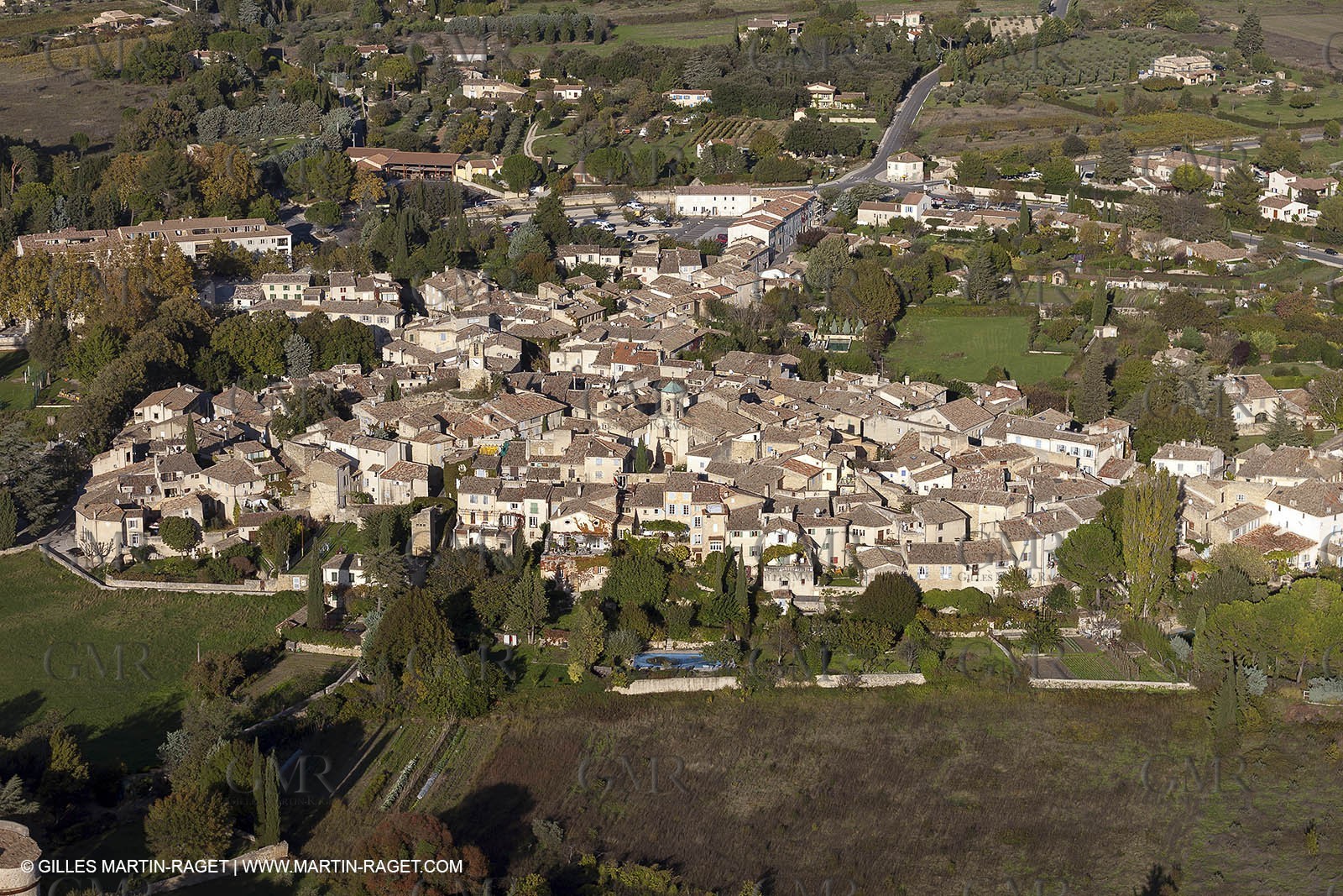 29 10 2012 - Lourmarin (FRA,84) - Luberon  seen from above