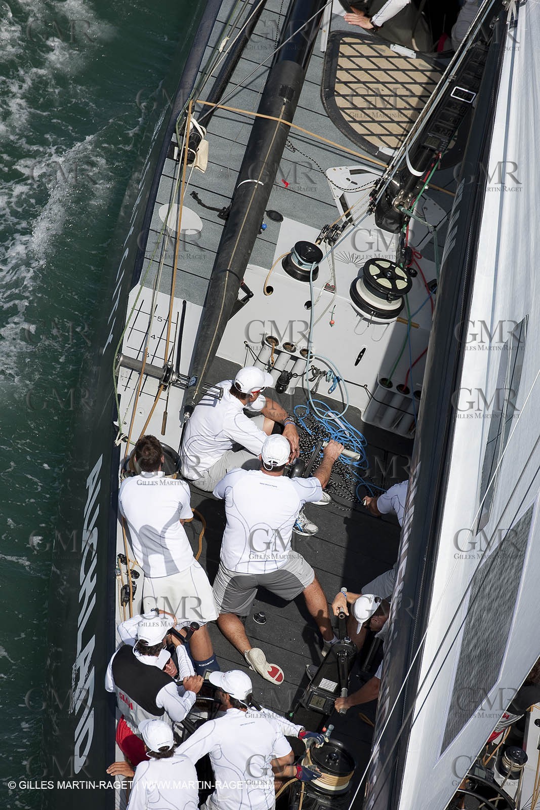 29 01 2009 - Auckland (NZL) -  Louis Vuitton Pacific Series - BMW ORACLE Racing - Training