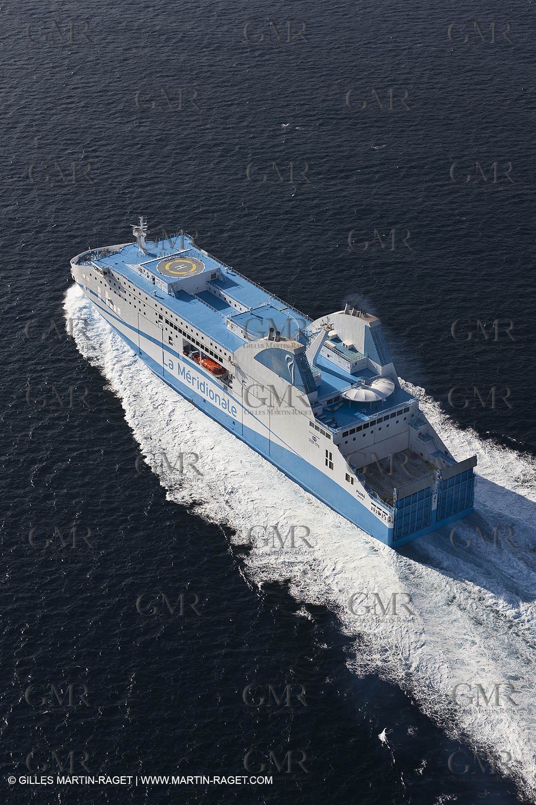 14 01 2012 - Marseille (FRA,13) - La Meridionale shipping company - the Piana off Marseille and the Calanques