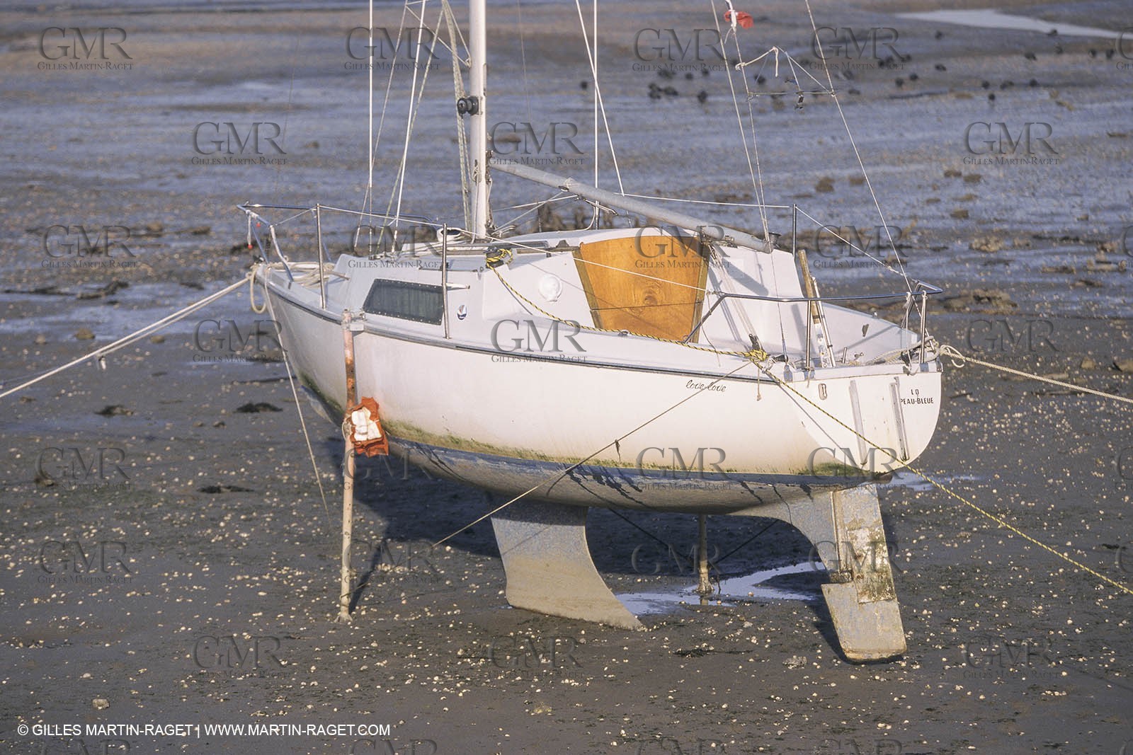 sailing, cruising, monohull at the mooring