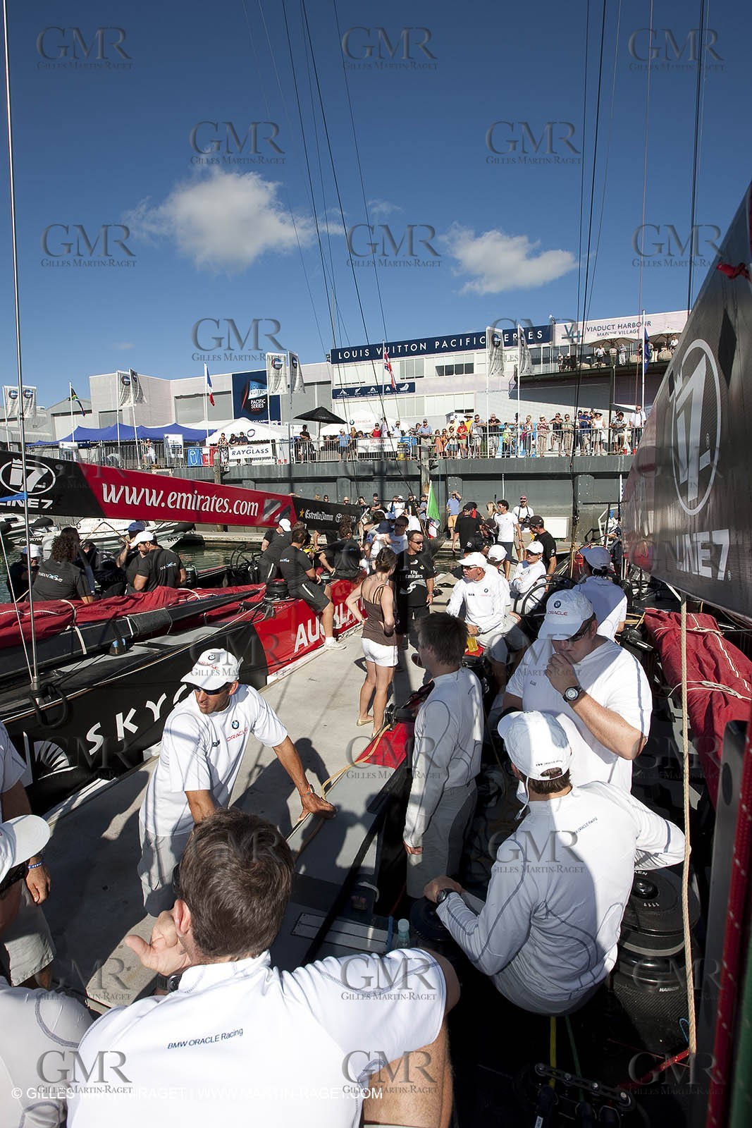 07 02 2009 - Auckland (NZL) -  Louis Vuitton Pacific Series -  Racing Day 7 - Round Robin 2