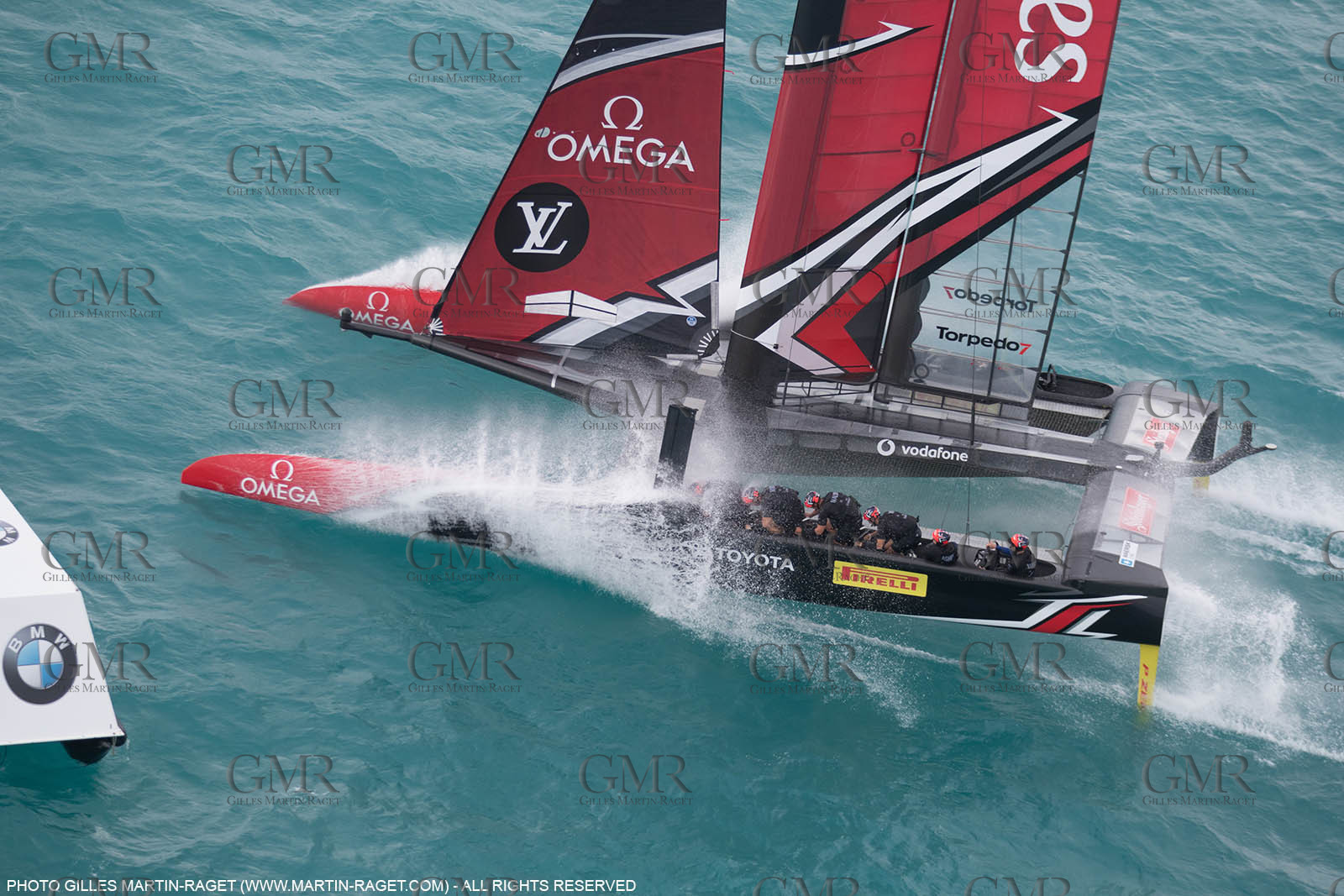 10 06 2017 - Bermuda (BDA) - 35th America's Cup Bermuda 2017 - Louis Vuitton America's Cup Challenger Playoffs final, Day 1
