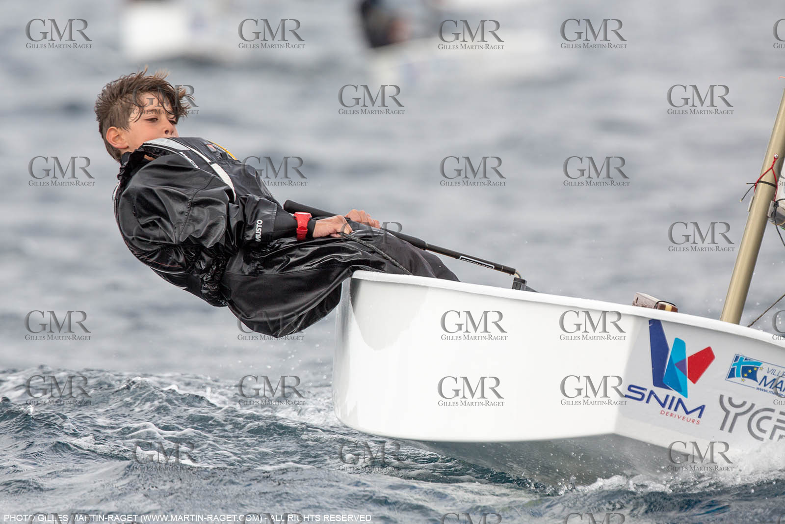 15 04 2016, Marseille (FRA,13), SNIM Dériveurs, Coupe Internationale de Printemps Optimist, Final Day