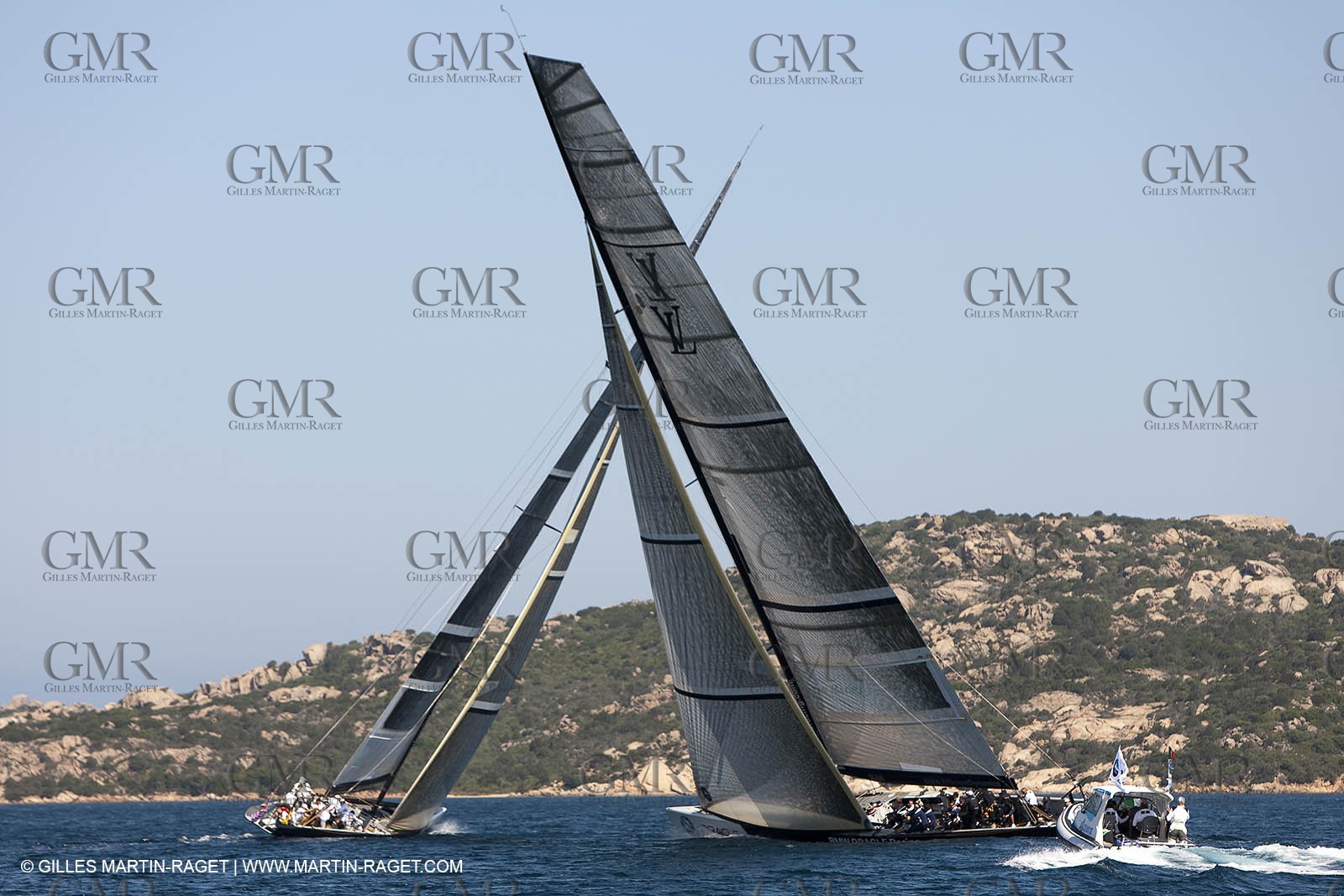 18 05 2010 - La Maddalena (ITA, Sardinia) Louis Vuitton Trophy - BMW ORACLE Racing - Training