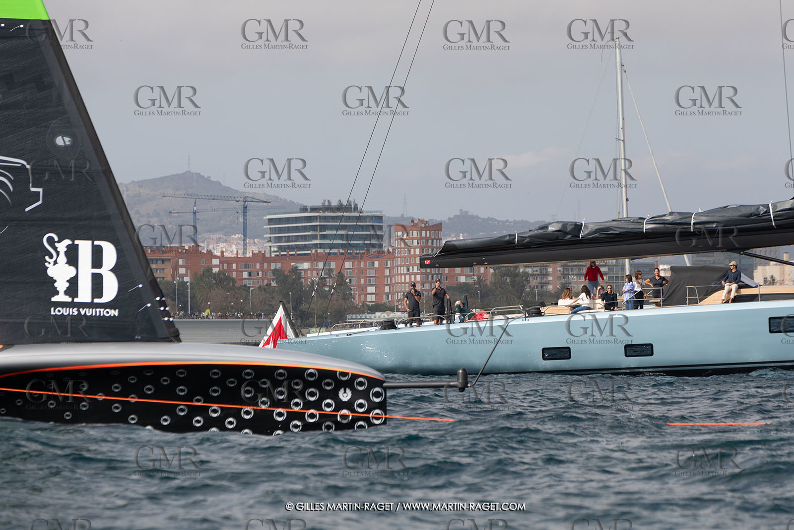13 10 2024, Barcelona (ESP), Louis Vuitton 37th America's Cup, Final Match, Race Day 2