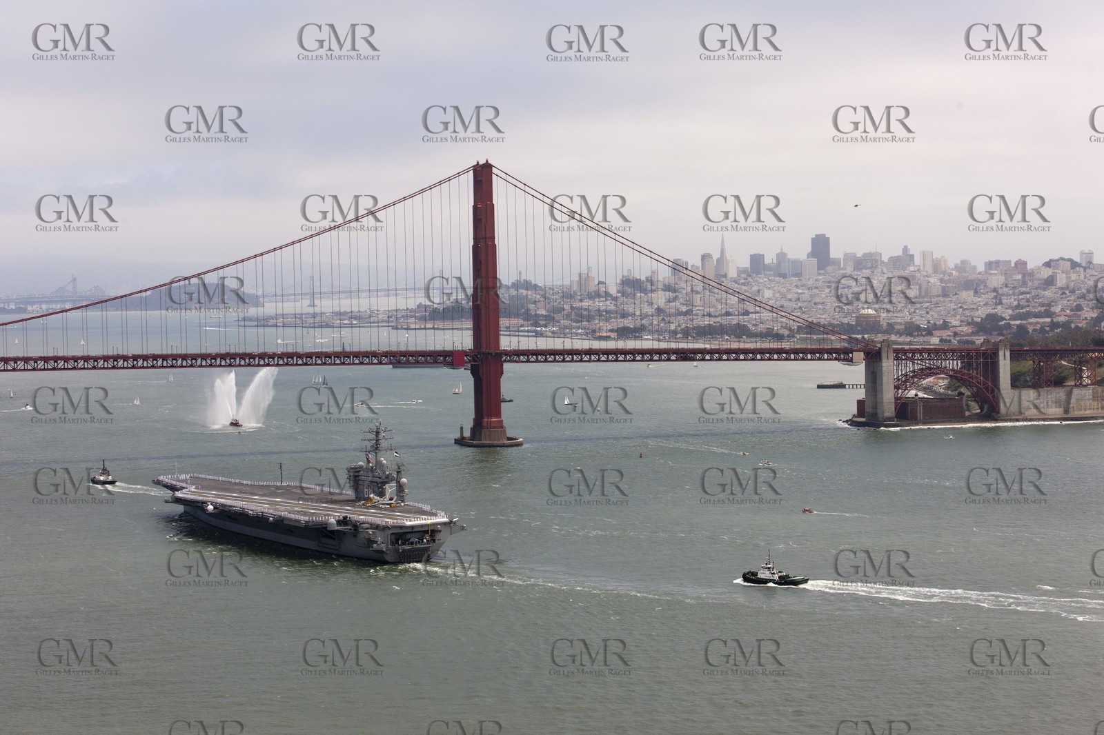 27 05 2012 - San Francisco (USA,CA) - 34th Americas's Cup - America's Cup celebrates the Golden Gate Bridge 75th Anniversary