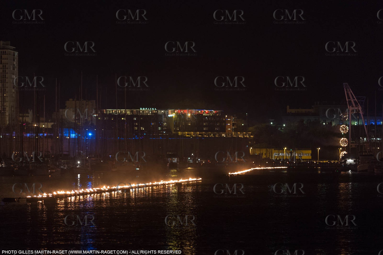 03 05 2013 - Marseille (FRA,13) - Marseille Provence 2013, Historical port Illumination by Company Carabosse