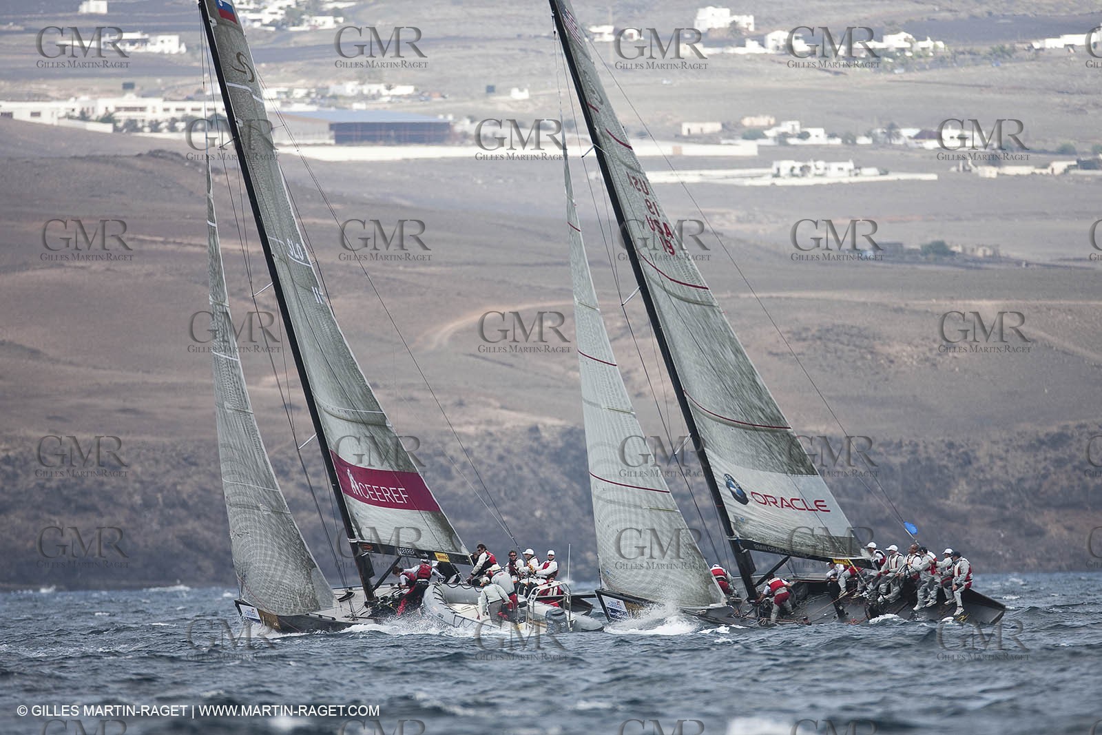 09 12 2008 - Puerto Calero (Lanzarote, Islas Canarias, ESP)  - RC 44 World Championsship - RC 44 Puerto Calero Gold Cup - Training