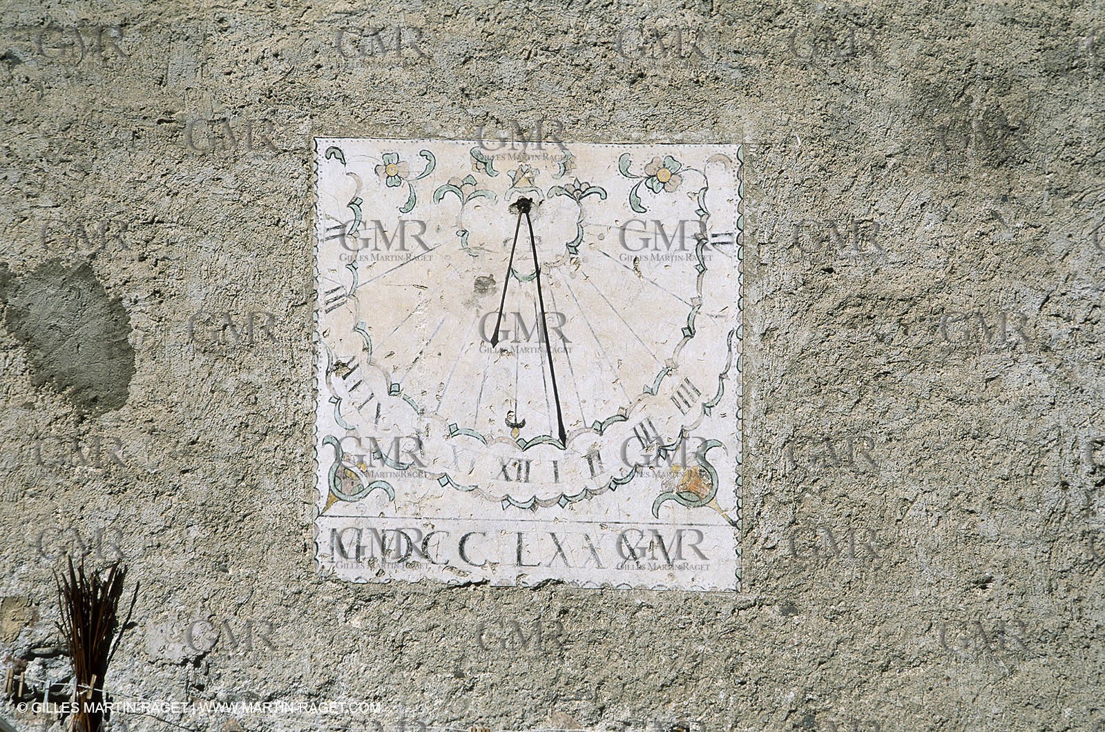 France - Southern Alps - Solar clocks