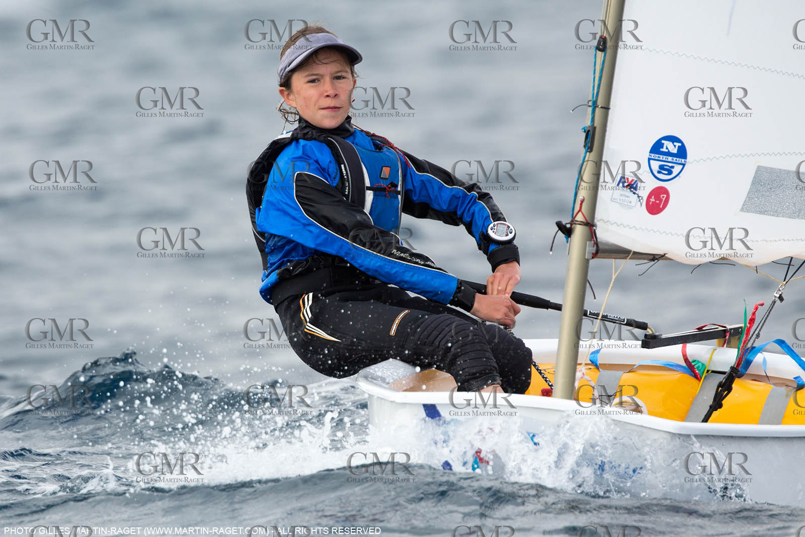 15 04 2016, Marseille (FRA,13), SNIM Dériveurs, Coupe Internationale de Printemps Optimist, Final Day