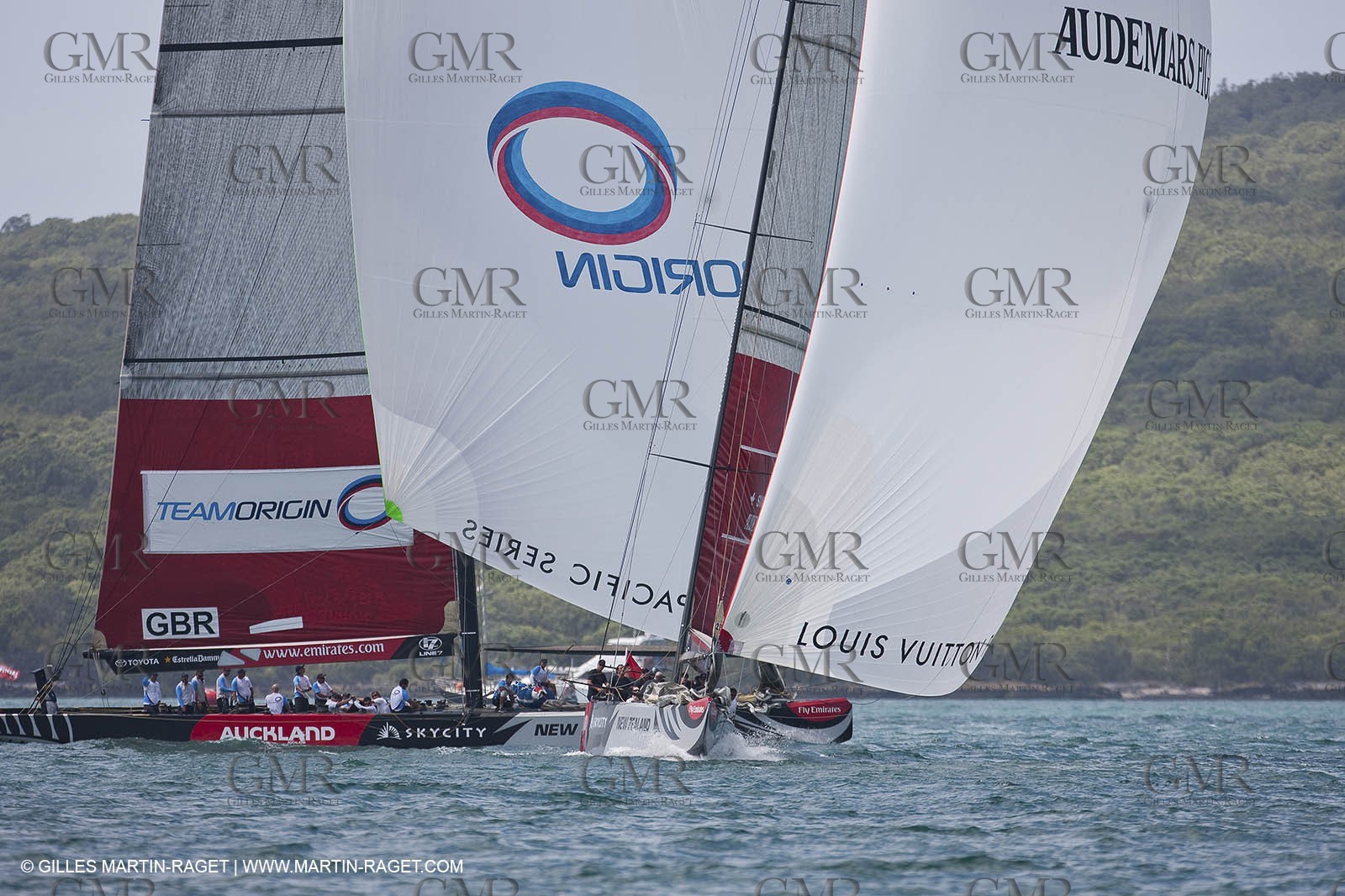 05 02 2009 - Auckland (NZL) - Louis Vuitton Pacific Series - Racing Day 5 - Round Robin 2