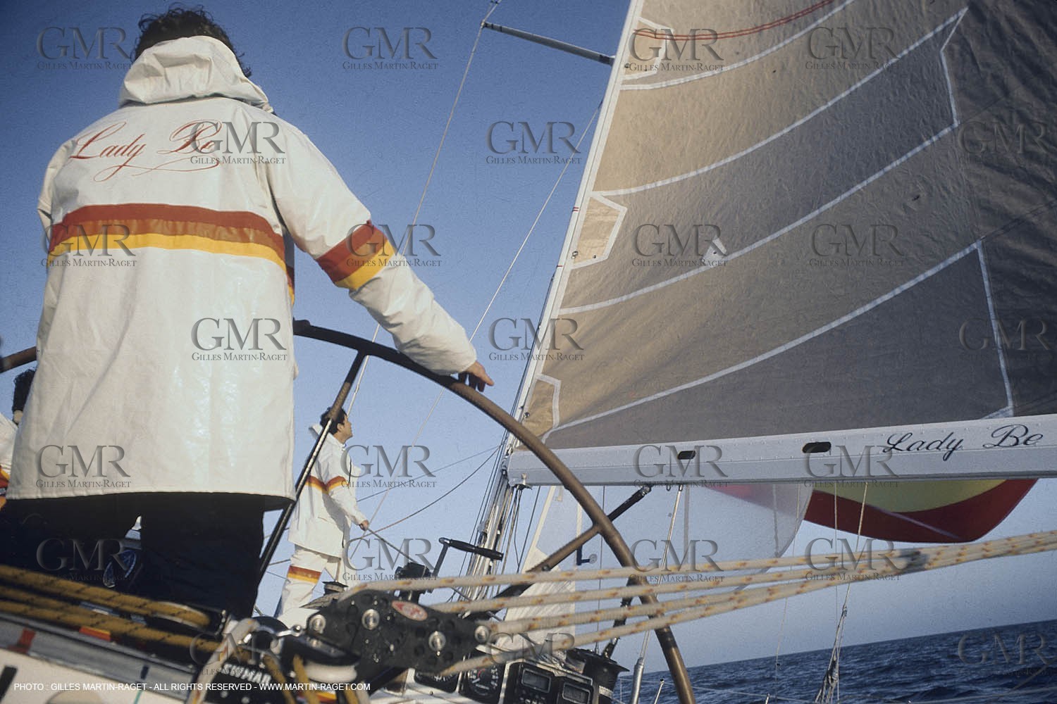 Sailing, yacht Racing, SORC 1981, Miami (FL), Onboard Lady B
