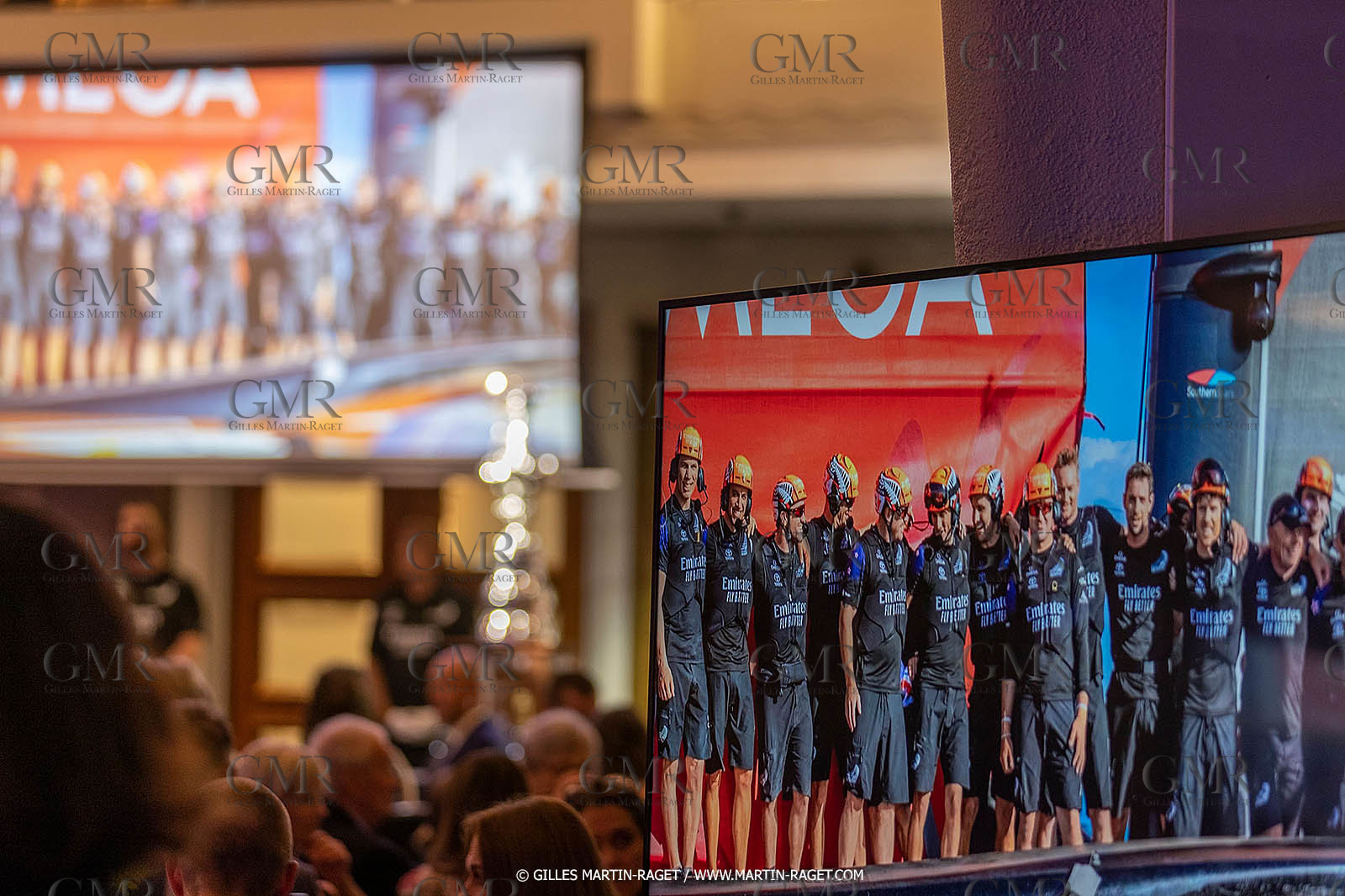 19 03 2021, Auckland (ZL), 36th America's Cup, America's Cup Hall of Fame, Peter J. Mongtgomery and Ed Baird induction at the Royal New Zealand Yacht Squadron