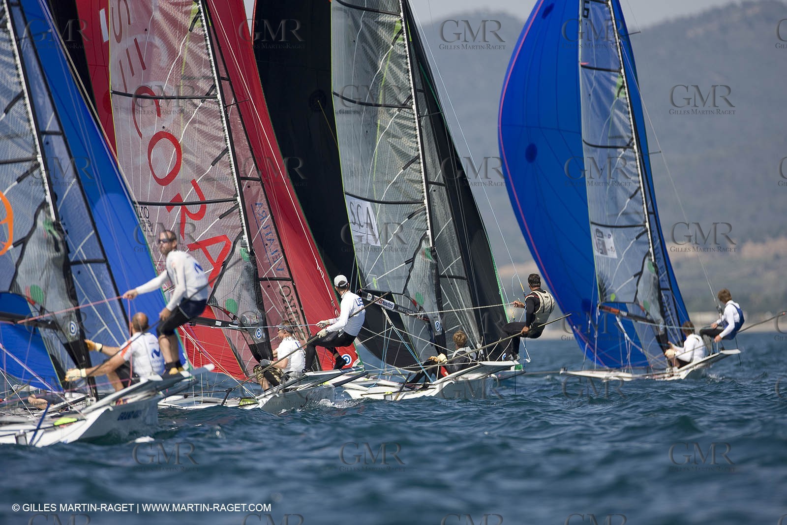 25 04 2008 - Hyères (FRA,83) - Hyères Olympic Week - Day 5 - Medal races.