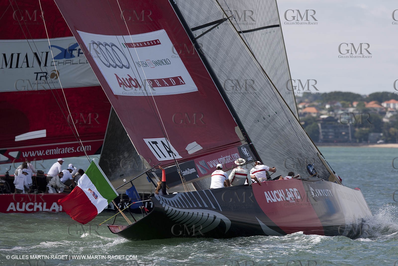 08 02 2009 - Auckland (NZL) -  Louis Vuitton Pacific Series -  Racing Day 8 - Round Robin 2