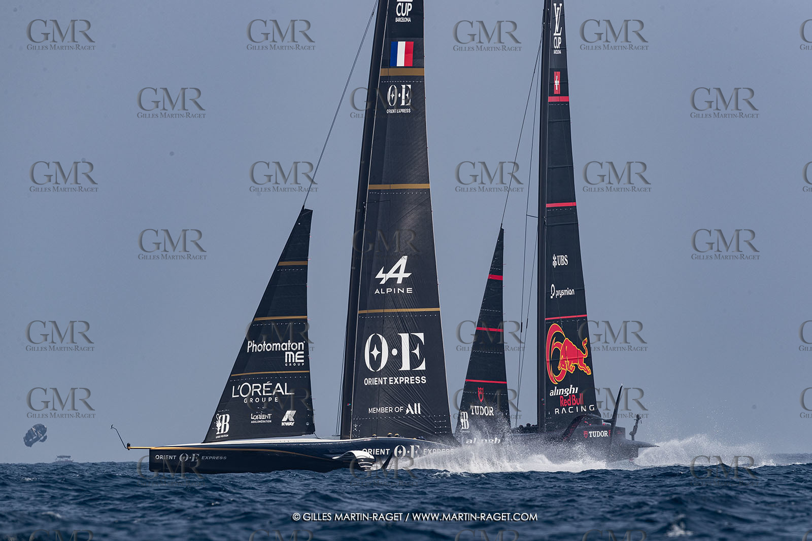 22 08 2024, Barcelona (ESP), Louis Vuitton 37th America's Cup, Louis Vuitton Preliminary Regatta, Race Day 1