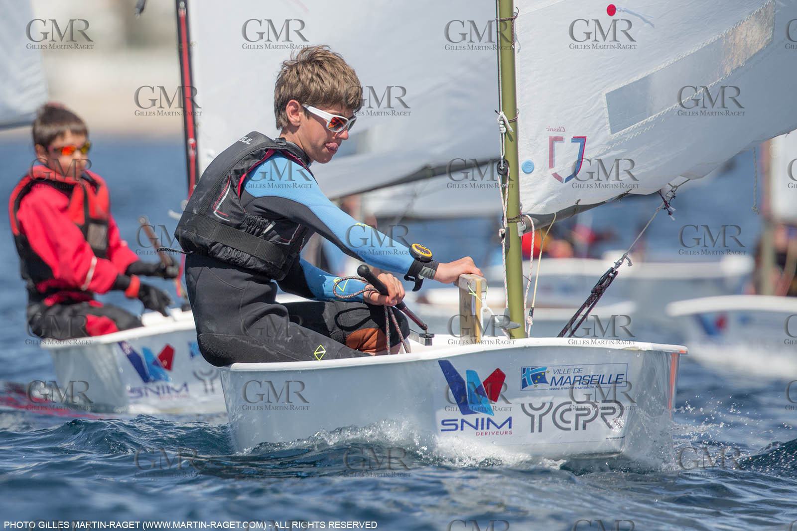 14 04 2016, Marseille (FRA,13), SNIM Dériveurs, Coupe Internationale de Printemps Optimist, Day 4