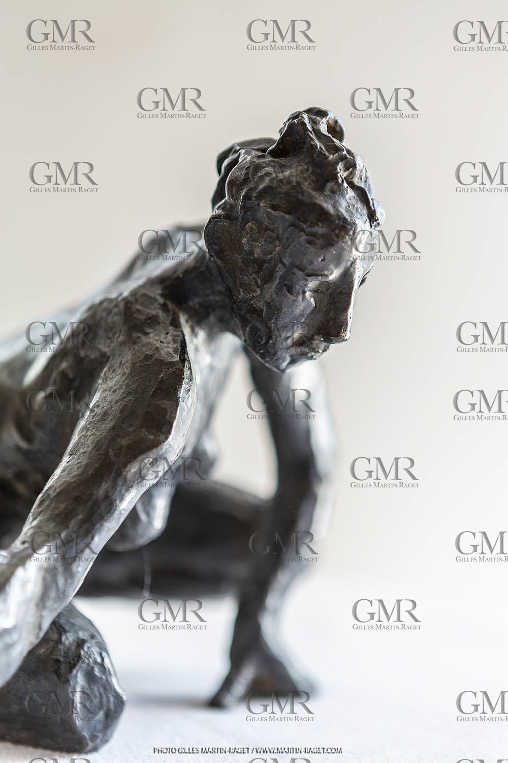 12 07 2020, St Rémy de Provence (FRA, 13) Oeuvre Germaine Richier, Le Crapaud, 1940, Epreuve d'exposition