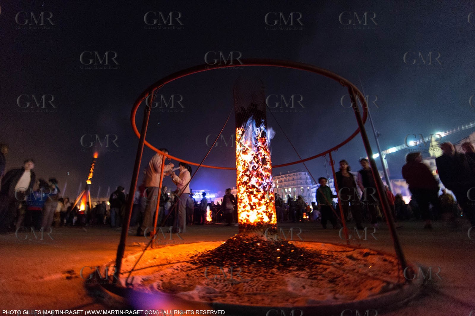 03 05 2013 - Marseille (FRA,13) - Marseille Provence 2013, Historical port Illumination by Company Carabosse