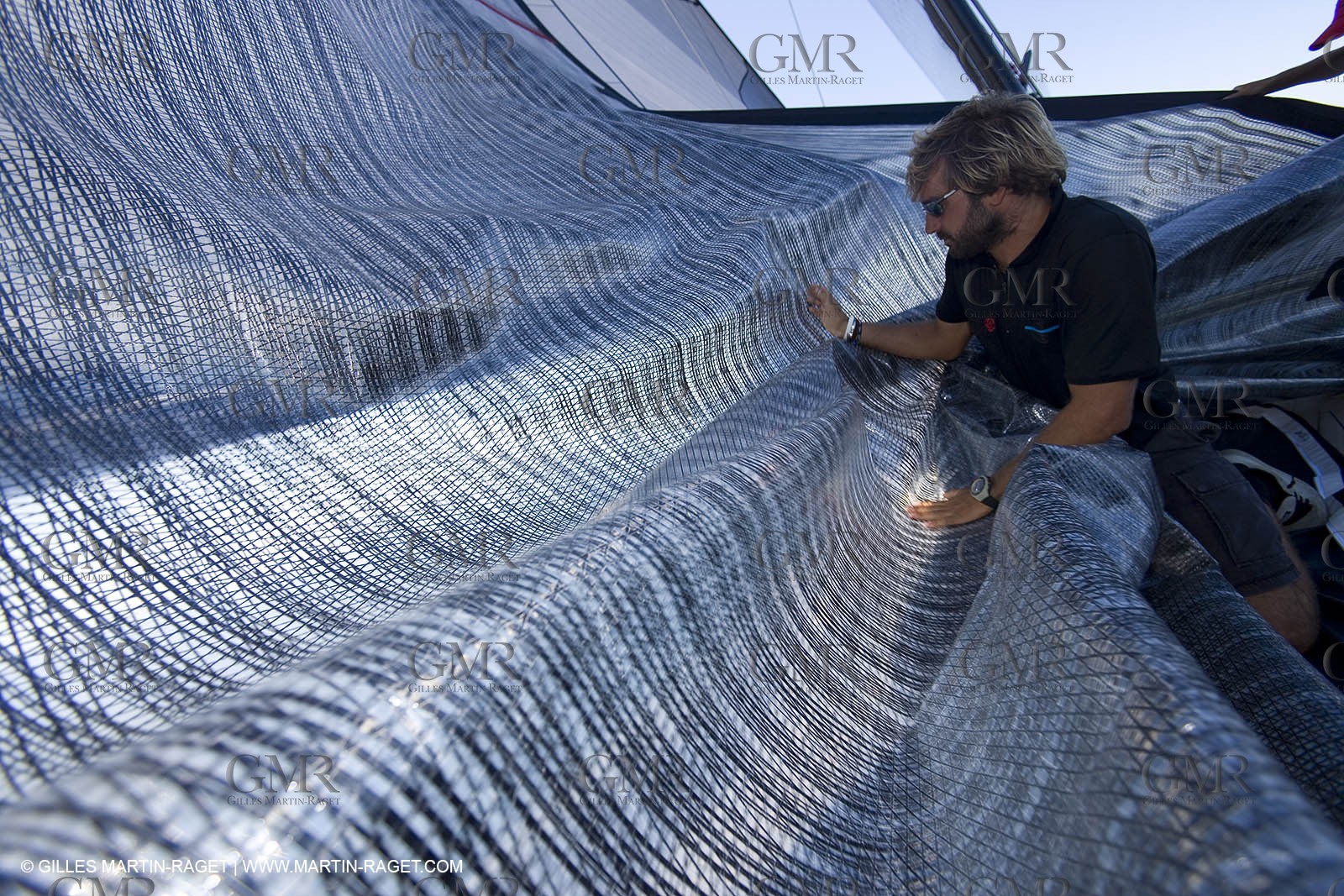 03 09 06 - Porto Cervo (Sardinia) - Maxi World Cup 2006 - Onboard Wally 90 Tango