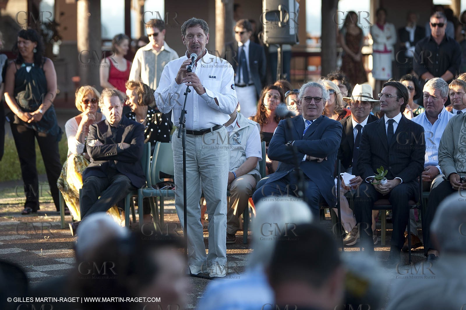 07 02 2009 - Auckland (NZL) -  Louis Vuitton Pacific Series -  Racing Day 7 - Round Robin 2 - Louis Vuitton Party