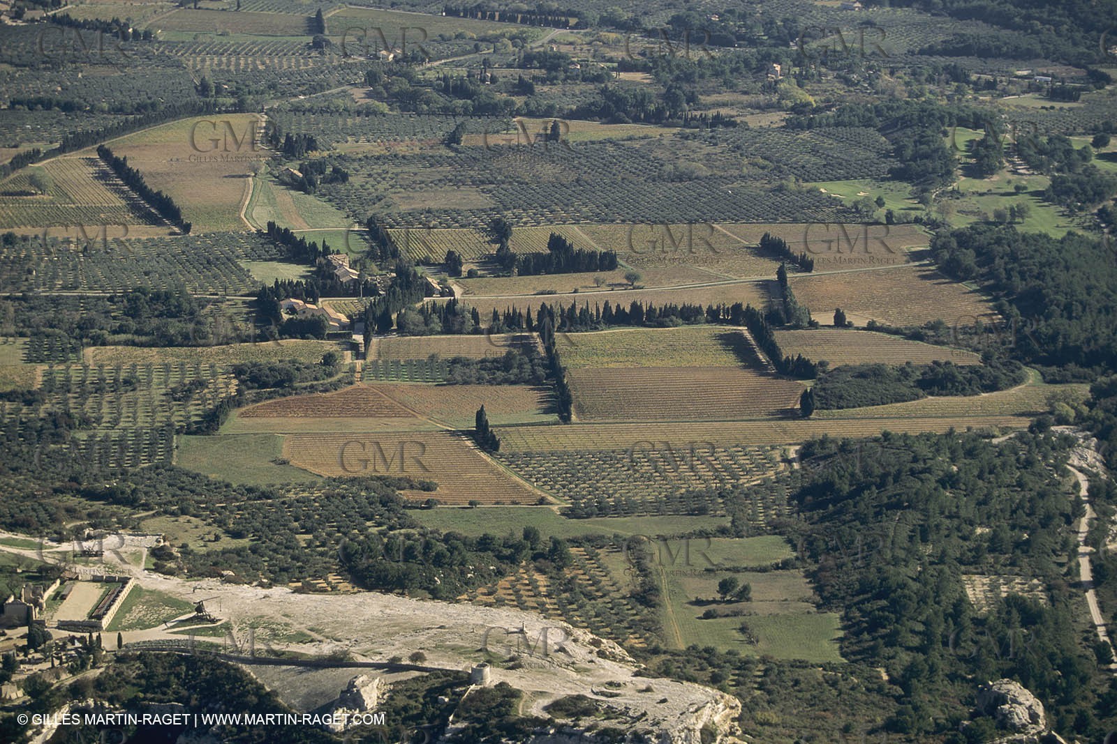 France, south, Alpilles landscapes