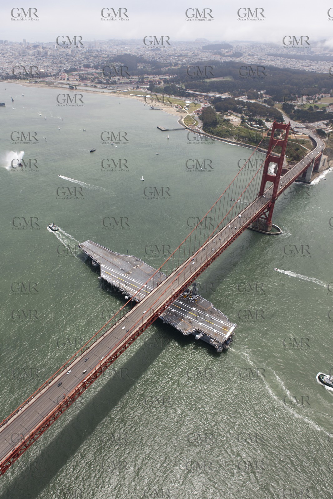 27 05 2012 - San Francisco (USA,CA) - 34th Americas's Cup - America's Cup celebrates the Golden Gate Bridge 75th Anniversary