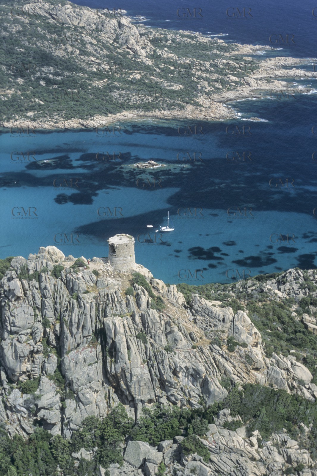 France, Corsica, Bonifacio Straight