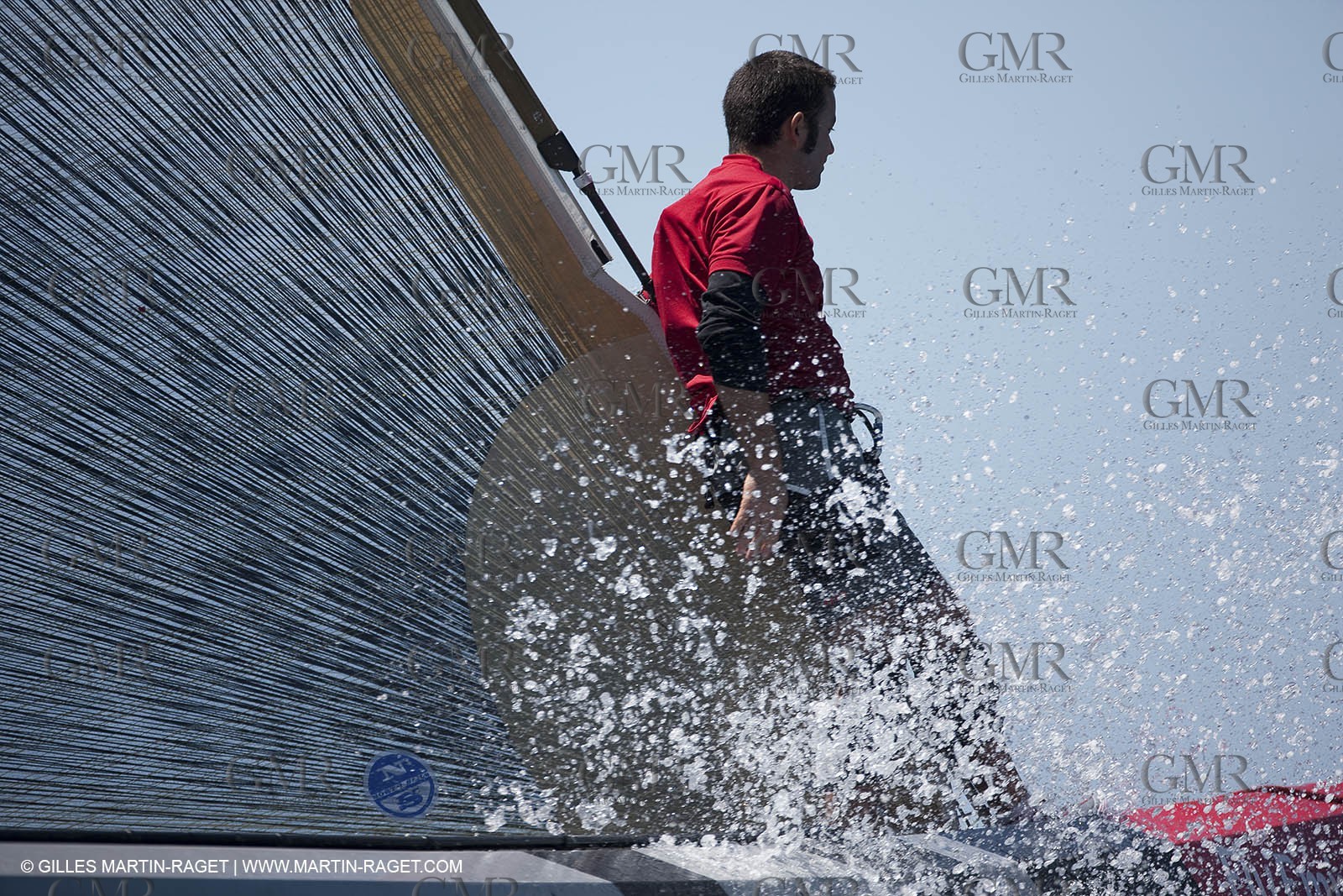 21 01 2009 - Auckland (NZL) -  Louis Vuitton Pacific Series - BMW ORACLE Racing - Training