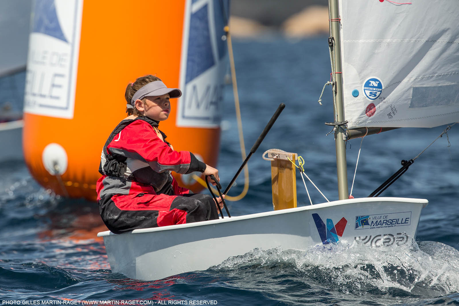14 04 2016, Marseille (FRA,13), SNIM Dériveurs, Coupe Internationale de Printemps Optimist, Day 4