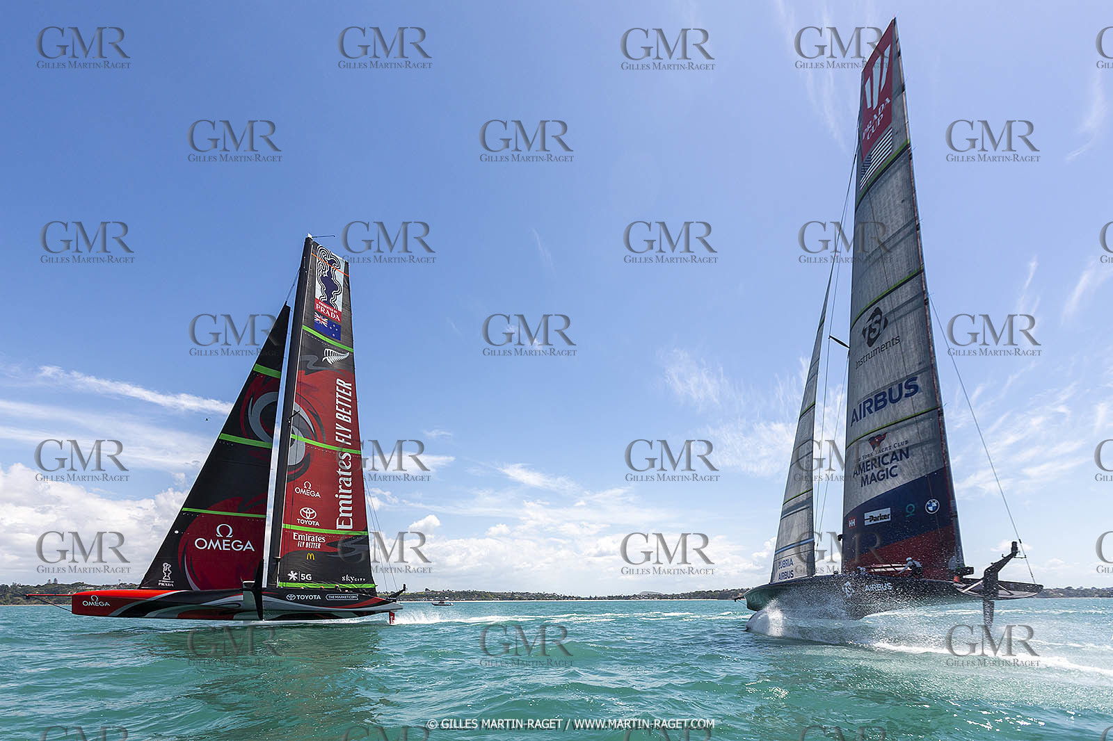 12 01 2021, Auckland (NZL), 36th America's Cup, Practice Racing