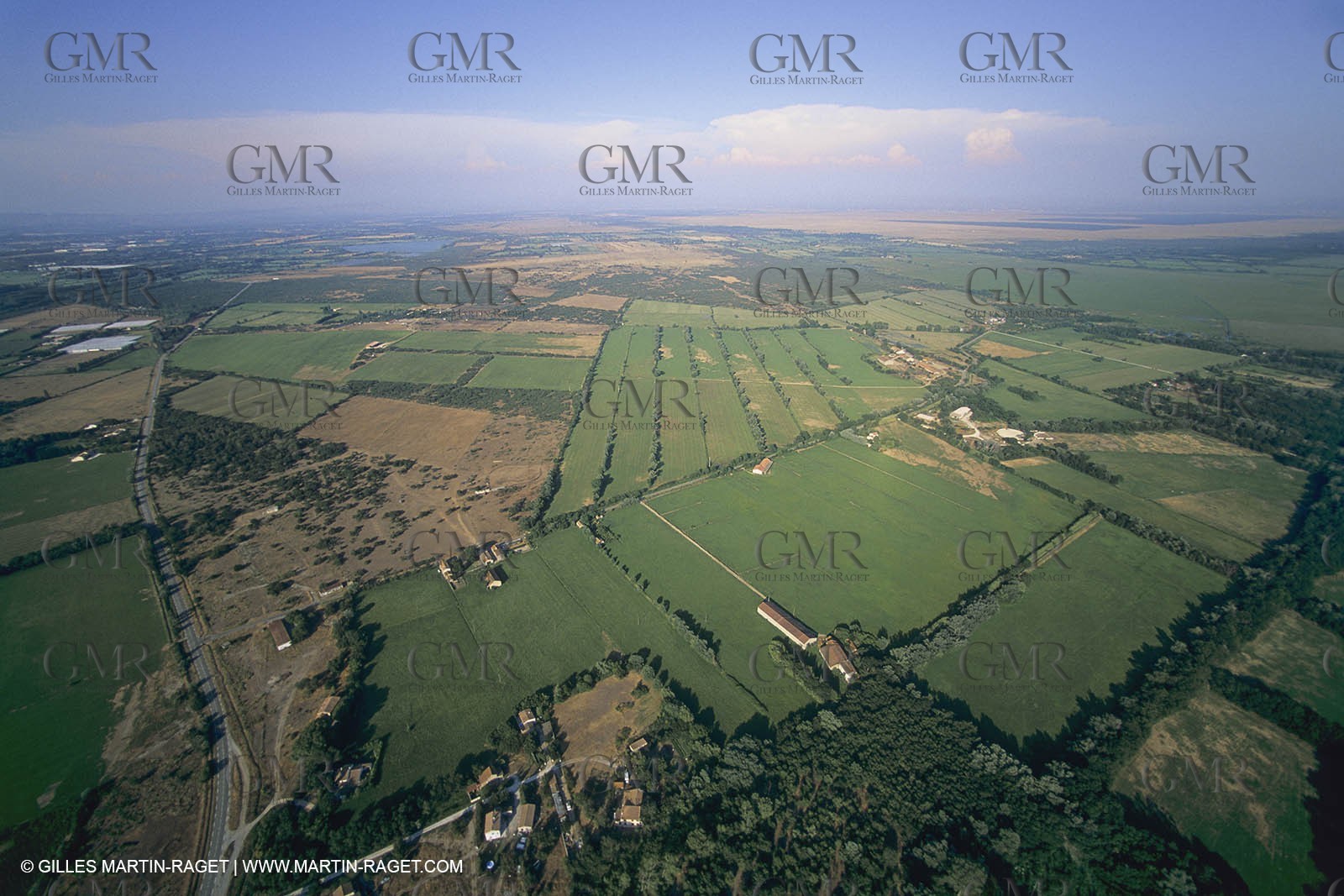 France, Provence, Plaine de la Crau