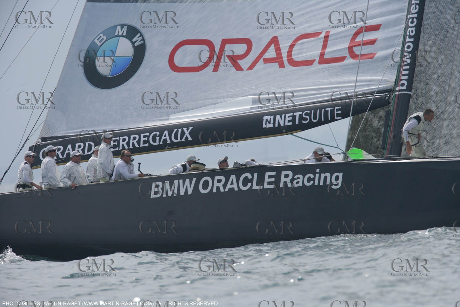 26 04 2007-Valencia (Spain)- 32nd America's Cup - Louis Vuitton Cup - RR1 - Day 11 - BMW ORACLE Racing